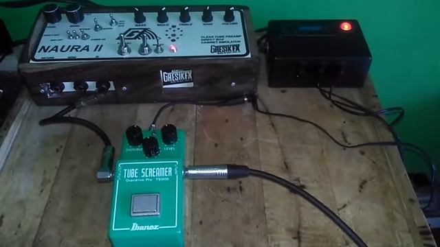 NAURA ll WITH IBANEZ TUBE SCREAMER TS808 смотреть онлайн