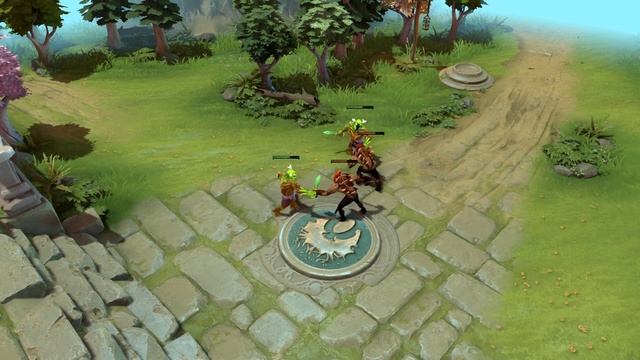 RADIANT CREEPS vs DIRE CREEPS - DOTA 2 NPC Wars смотреть онлайн