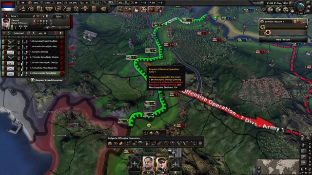 The War Against Bulgaria || Ep.3 - Kaiserreich Socialist Serbia HOI4 Lets Play смотреть онлайн