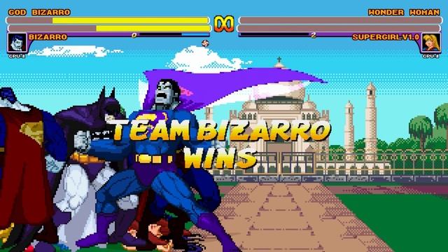 Kryptonian Treachery! Bizarro & God Bizarro vs Supergirl & Wonder Woman [IKEMEN GO/Mugen] смотреть онлайн