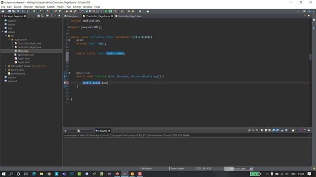 [SOLVED] Edit label text from Different Class in java/javafx change your Label text easiest way смотреть онлайн