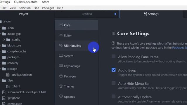 How to Enable The Vertical Lines in Atom Editor смотреть онлайн