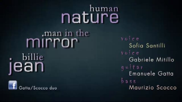 Human Nature/Man In The Mirror/Billie Jean  Santilli Mitlillo Gatta Scocco