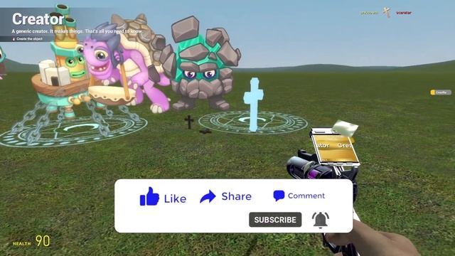 MY SINGING MONSTERS DESTROY NEW WUBBOX MSM vs CRUCIFIX in Garry's Mod !!! смотреть онлайн