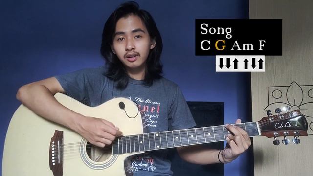 CHORD SIMPLE GAMPANG (Someone To You - BANNERS/Shalom Margaret) (Tutorial Gitar) Easy Chords! смотреть онлайн