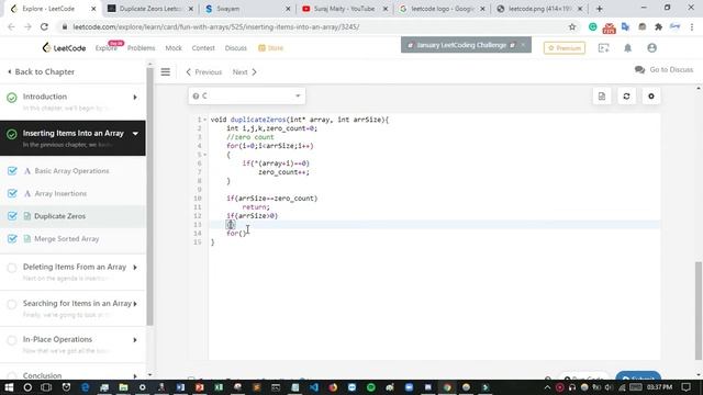 Duplicate Zeros Leetcode Solution смотреть онлайн