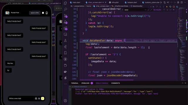 ChatGpt Helped With Code | Secret Sharing App | Chat App Development For IOS And Android | Part 3