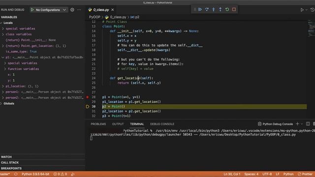 Python Tutorial - Class смотреть онлайн