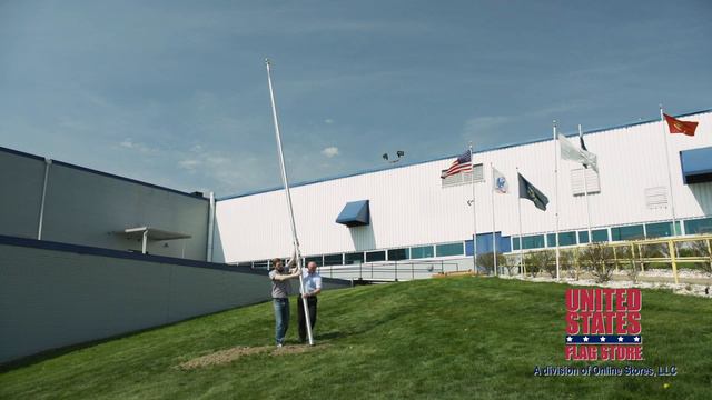 Super Tough Flag Pole | United States Flag Store смотреть онлайн