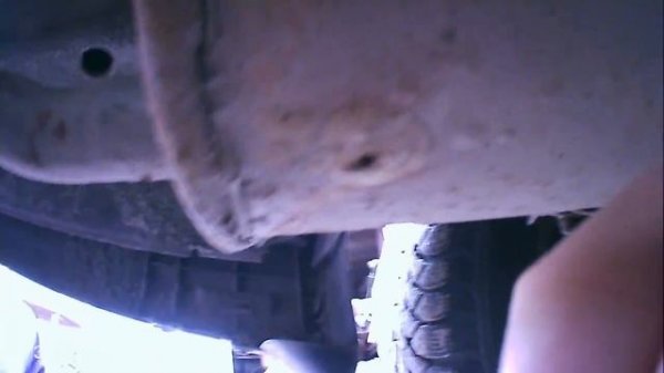 Nexia - №74 - Отверстия в глушаке спустя 9 месяцев - дэу нексия