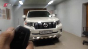 АвтоЗапуск со смартфона и штатного ключа на Prado