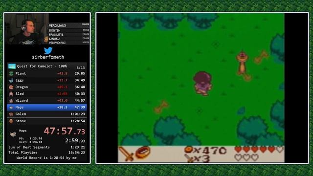 Quest for Camelot 100% practice run in 1:33:29 смотреть онлайн