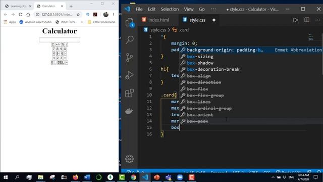 css full course bangla tutorial 36 : Project 2 - Calculator design project (part-2) смотреть онлайн