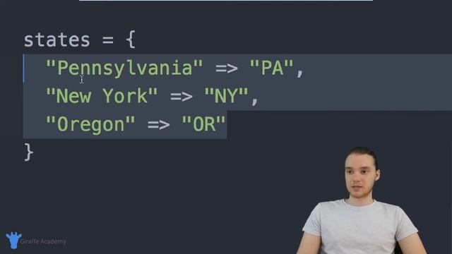 Hashes | Ruby | Tutorial 14 смотреть онлайн