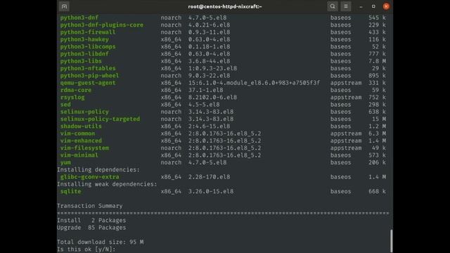 Upgrading existing CentOS Linux 8 installation to CentOS 8 Stream смотреть онлайн