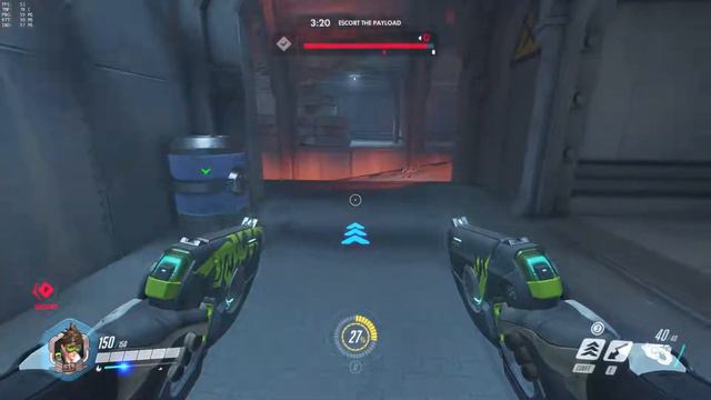Overwatch Tracer gameplay + Hilariously Bad Tracer Accent смотреть онлайн
