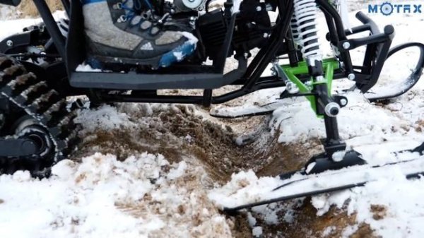 Детский снегоход Gekkon Snow - Тест Драйв