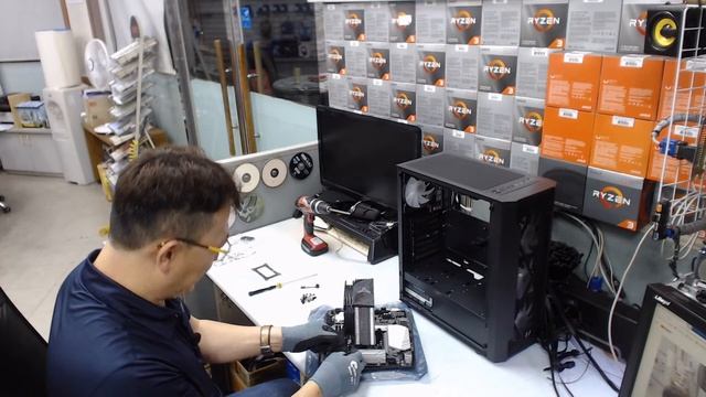 심야조립 오늘의 메뉴 한성 TFG27F16V 1500R 리얼165 게이밍 + 10400 시스템 смотреть онлайн