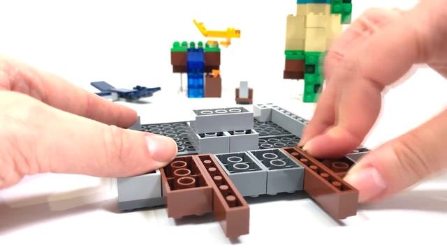 LEGO Minecraft The Sky Tower 21173 Speed Build & Review смотреть онлайн