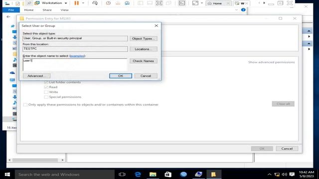 Folder & File Permission in Windows 10 with disable inheritance Concept смотреть онлайн