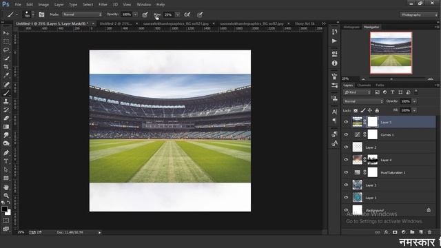 How to Make Banner Background in Photoshop Marathi Tutorial | Professional Banner Editing |Fog Brus смотреть онлайн