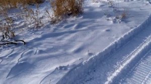 Открытие зимнего сезона, широкая лыжа на буран...