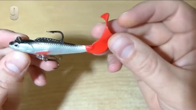 Твистер с крючками и грузом Обзор Рыболовных снастей с алиэкспресс смотреть онлайн