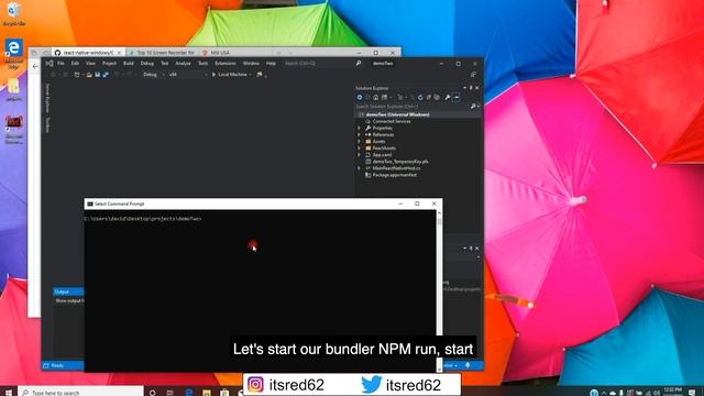 How to build React Native apps for Windows 10 | UWP apps using react native смотреть онлайн