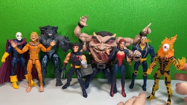 История СЛАДКОЕЖКИ и обзор всей коллекции Hasbro Marvel Legends X Men Age of Apocalypse| ТОП фигуро