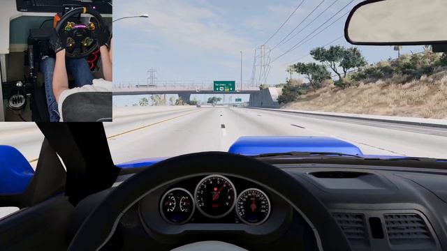 Subaru impreza wrx sti Beamng (Wheel Cam) смотреть онлайн