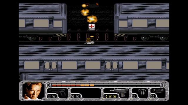 Играем за Арнольда Шварценеггера, в игре "True Lies" на SNES! Часть 2. смотреть онлайн