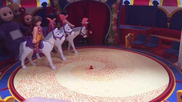 Rare PLAYMOBIL Circus Tent Set TELETUBBIES Toys Go To The Circus! смотреть онлайн
