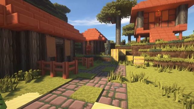 Minecraft RELAXING MUSIC by C418 + gameplay with PureBDcraft textures! смотреть онлайн