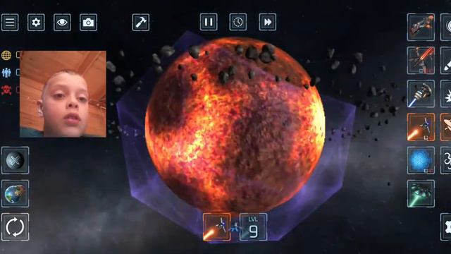 я создал свою планету в игре😨 смотреть онлайн