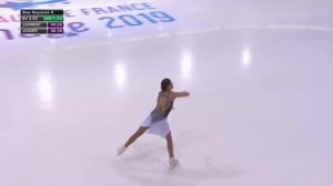 Алёна Косторная. Короткая Программа. Internationaux de Frence. Гран-при по фигурному катанию