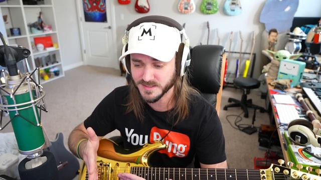 I Bought a $6,000 GOLD GUITAR! смотреть онлайн