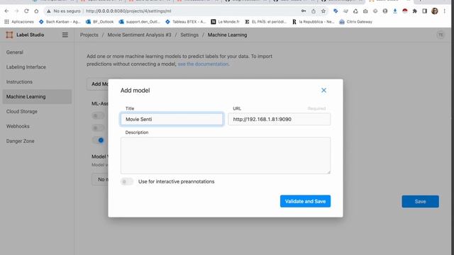 #4 Machine Learning for NLP: Run & Connect a ML Backend to Label Studio for a Pytorch Analysis смотреть онлайн