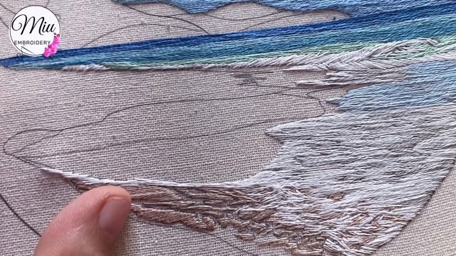 Beach ?️ - Needle Painting Landscape Embroidery Pattern смотреть онлайн