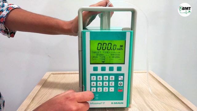 Infusomat P | Infusion pump | B braun | How to use | How to clamp and unclamp | How to give bolus | смотреть онлайн