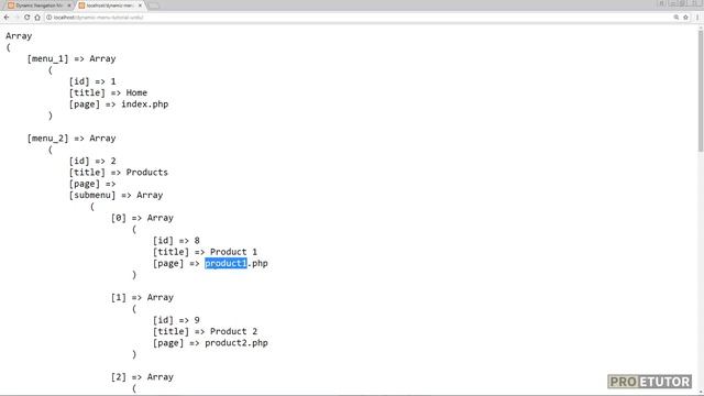 Dynamic Menu In PHP & MySQL: Displaying Menu Urdu/Hindi Part 4/6 смотреть онлайн