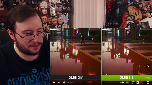 Gor's "Cyberpunk 2077: Phantom Liberty" 4K DLSS 3.5 Gameplay Reveal REACTION смотреть онлайн