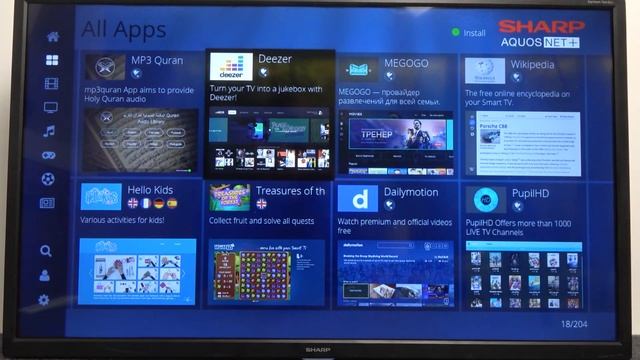 How to Get Additional Apps in Sharp Aquos TV (32BC5E) - Download New Application смотреть онлайн