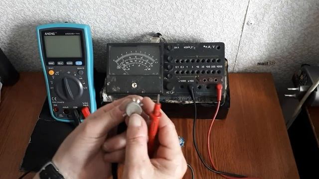 Мультиметр (ANENG ANG860B+ Китай. Ампервольтметр Ц20-5 СССР) смотреть онлайн