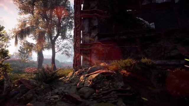 Horizon Zero Dawn Lighting effects. Lens flare смотреть онлайн