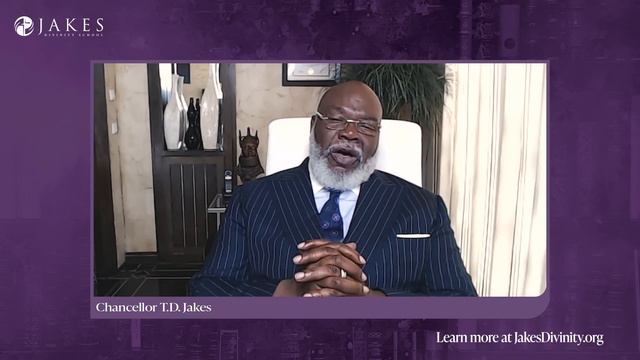 JDS Chancellor's Public Virtual Master Class with Bishop T.D. Jakes and Bishop Walter S. Thomas Sr. смотреть онлайн