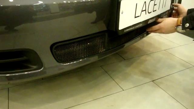 Chevrolet Lacetti Chrome решетка бампера (защита радиатора) хром
