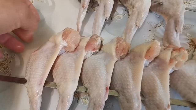 Крылышки горячего копчения рецепт к пиву!