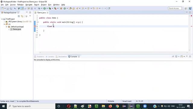 Core Java - Part 21 - float Data Type смотреть онлайн