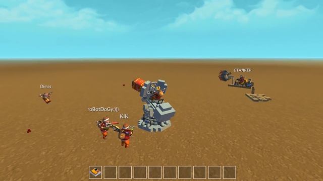 БОЛЬШОЙ ГОРОД В СКРАП МЕХАНИК / Scrap Mechanic смотреть онлайн