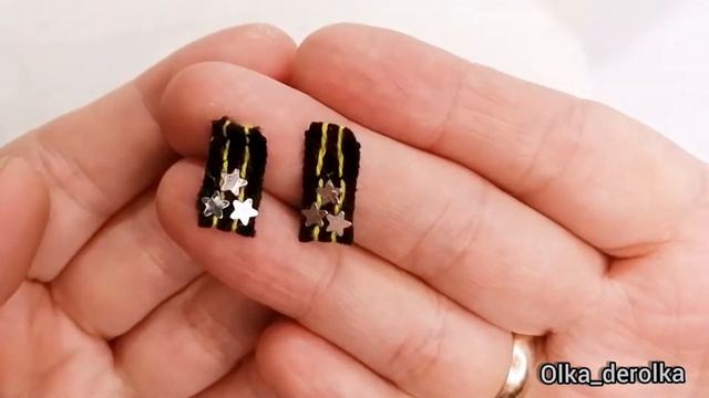 Капитан 1 ранга. Вязаная кукла. Погоны для кителя. Этапы создания миниатюрной куклы. смотреть онлайн